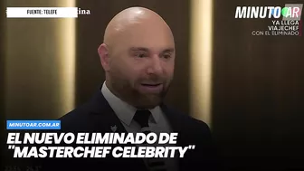 El eliminado de "MasterChef Celebrity"- Minuto Argentina