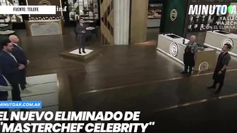 El eliminado de "MasterChef Celebrity"- Minuto Argentina