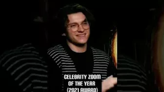 Zendaya | celebrity zoom of the year (2021) #shorts #tomholland #zendaya