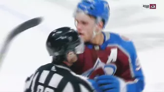 Mikko Rantanen Comes Out Of Penalty Box Furious At Games End, Scrum Ensues