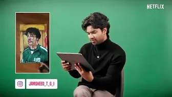 Squid Games' Ali Abdul Reacts to Love From India | Anupam Tripathi | Netflix India