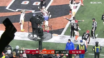 Brandon Aiyuk ACROBATIC Game-Winning TD vs. Bengals