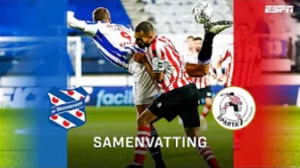 Samenvatting sc Heerenveen - Sparta Rotterdam | Rotterdammers zoeken in Friesland weg omhoog