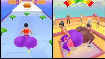 Twerk Race 3D ​| All Levels Gameplay | Android games |shorts