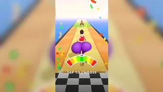 Twerk Race 3D ​| All Levels Gameplay | Android games |shorts