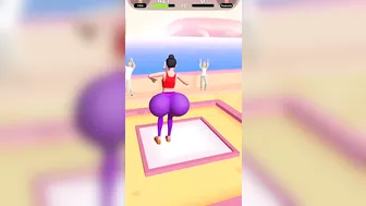 Twerk Race 3D ​| All Levels Gameplay | Android games |shorts