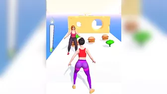 Twerk Race 3D ​| All Levels Gameplay | Android games |shorts