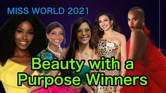 5 Winners of Beauty with a Purpose Challenge of Miss World 2021