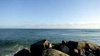 Noosa Main Beach and the Bar. Tuesday morning, December 14, 2021.