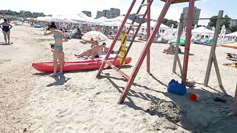 2021 Plaja Laguna Beach 4K VIDEO  Sun Summer Party Fun Mamaia Bikini Beach.