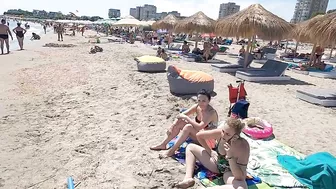 2021 Plaja Laguna Beach 4K VIDEO  Sun Summer Party Fun Mamaia Bikini Beach.