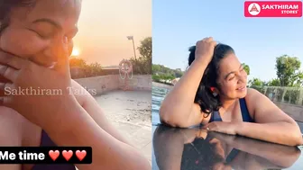 Actress Radhika Sarath Kumar's Hot Bikini Photos Viral On Social Media | Radhika Sarathkumar |