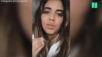 Accusée d'avoir critiqué Miss France, Inès Reg réagit sur Instagram