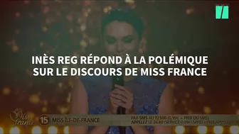 Accusée d'avoir critiqué Miss France, Inès Reg réagit sur Instagram