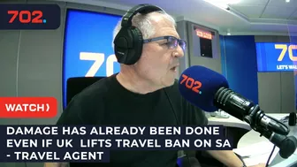 Damage has already been done even if UK  lifts travel ban on SA - Travel Agent