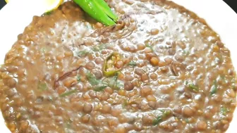 Kalli Daal, Sabut masoor ki daal  Recipe  by Dubai Food And Travel