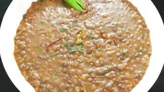 Kalli Daal, Sabut masoor ki daal  Recipe  by Dubai Food And Travel