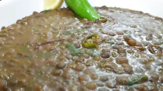 Kalli Daal, Sabut masoor ki daal  Recipe  by Dubai Food And Travel