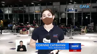 Ilang bibiyahe pa-probinsya, stranded sa terminal matapos abutan ng travel suspension | Saksi