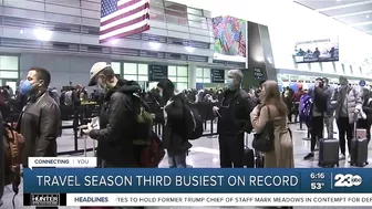 AAA predicts this holiday travel season will be third busiest on record