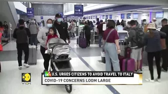 COVID-19: the US urges citizens to avoid travel to Italy, Greenland & Mauritius | World English News