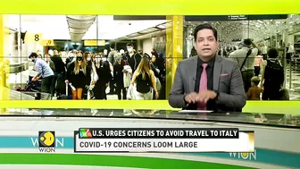 COVID-19: the US urges citizens to avoid travel to Italy, Greenland & Mauritius | World English News