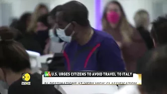 COVID-19: the US urges citizens to avoid travel to Italy, Greenland & Mauritius | World English News