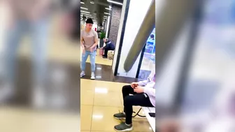 GIRL SITTING ON MY F????️CE IN MALL????????funny pranks by russian prank boy Qylek #qylek #shorts #tiktok