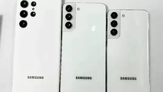 Samsung Galaxy S22 Ultra - HANDS ON View At The Models