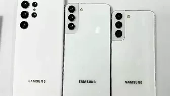 Samsung Galaxy S22 Ultra - HANDS ON View At The Models