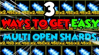 How To Get EASILY Defense Tokens / Multi Open Shards - Anime Fighters