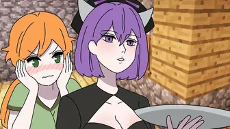 Ender Dragon Girl part-time job minecraft anime ep 15