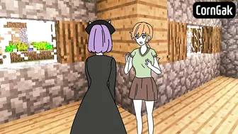 Ender Dragon Girl part-time job minecraft anime ep 15