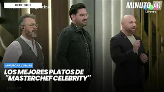 Los mejores platos de "MasterChef Celebrity"- Minuto Argentina