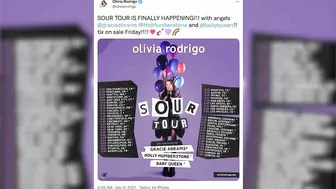 Olivia Rodrigo RESPONDS To Disappointed Fans Over ‘Sour’ Tour Tickets!