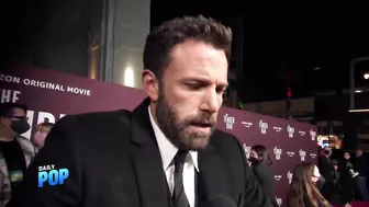 Ben Affleck Avoids J.Lo Question at "The Tender Bar" Premiere | Daily Pop | E! News