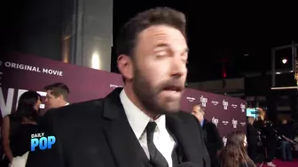 Ben Affleck Avoids J.Lo Question at "The Tender Bar" Premiere | Daily Pop | E! News