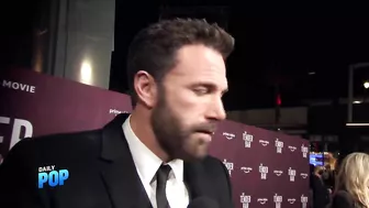 Ben Affleck Avoids J.Lo Question at "The Tender Bar" Premiere | Daily Pop | E! News