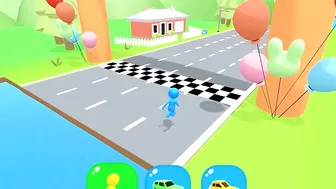 Shape-shifting Games Stick Race All Levels Gameplay iOS,Android Mobile Walkthrough New Level HAPLDS