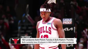 Woj on the NBA postponing 2 Bulls games due to health & safety protocol | NBA Today