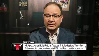 Woj on the NBA postponing 2 Bulls games due to health & safety protocol | NBA Today