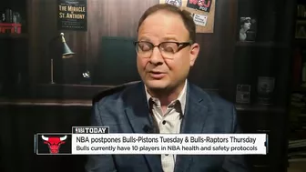 Woj on the NBA postponing 2 Bulls games due to health & safety protocol | NBA Today