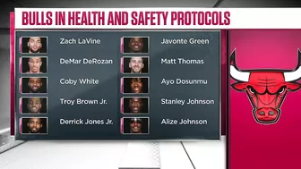 Woj on the NBA postponing 2 Bulls games due to health & safety protocol | NBA Today