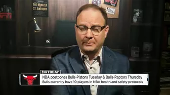 Woj on the NBA postponing 2 Bulls games due to health & safety protocol | NBA Today