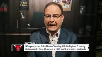 Woj on the NBA postponing 2 Bulls games due to health & safety protocol | NBA Today