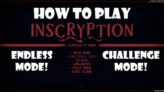 The OFFICIAL Inscryption CHALLENGE mode is here! (beta)