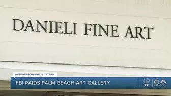 FBI raids art gallery in Palm Beach