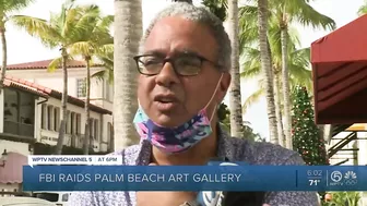 FBI raids art gallery in Palm Beach