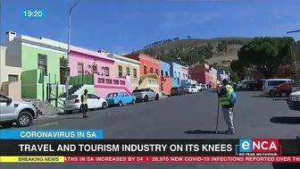 Travel and tourism industry on its knees