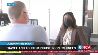 Travel and tourism industry on its knees